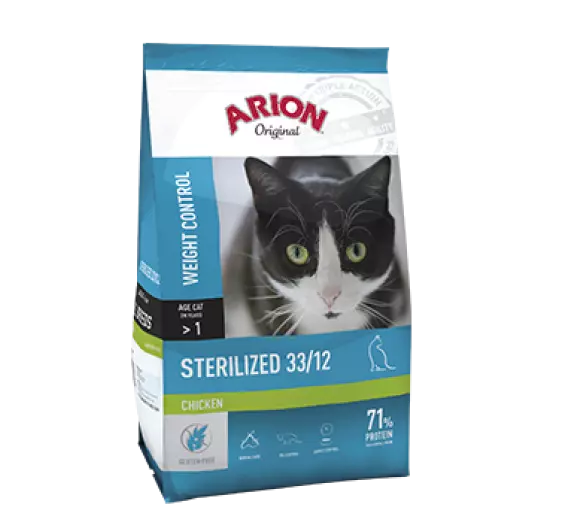 Arion Original Sterilized 33/12 Pollo 2 Kg 